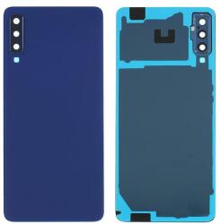  tel-szalk-19295880 Samsung Galaxy A7 (2018) A750 kék akkufedél, hátlap, hátlapi kamera lencse (tel-szalk-19295880)