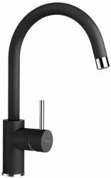 SCHOCK Plutos konyhai csaptelep Cristalite Nero, gránit hatás, fekete, beépíthető (6426282105037)