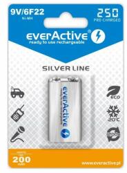 everActive Acumulator tip 9V 250mAh Ni-MH EverActive 6F22 set 1 buc