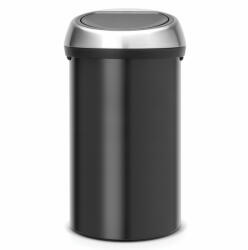 Brabantia Coș de gunoi Brabantia Touch Bin 60L, Matt Black, capac metalic 647251 (647251) Cos de gunoi