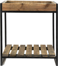 Clayre & Eef Masuta lemn si fier 40x22x43 cm (65095)
