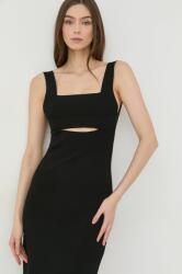Victoria Beckham ruha fekete, mini, testhezálló - fekete M
