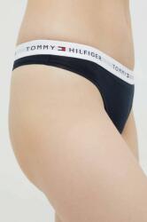 Tommy Hilfiger tanga sötétkék - sötétkék L - answear - 10 990 Ft