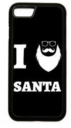 printfashion ilovesanta - Telefontok - Fekete hátlap (10734138)