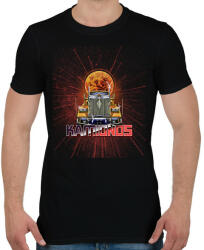 printfashion KAMIONOS - Férfi póló - Fekete (10749925)