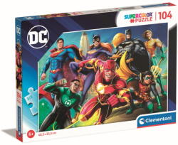 Clementoni SuperColor - DC Comics szuperhősök 104 db-os (25721)