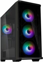 Zalman Z10 DUO RGB TG Black (ZM-Z10-DUO)