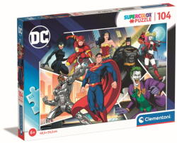 Clementoni SuperColor - DC Comics szuperhősök 104 db-os (25722)