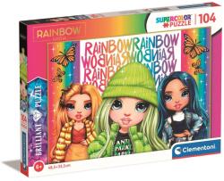 Clementoni SuperColor - Ragyogó puzzle - Rainbow High 104 db-os (20342)