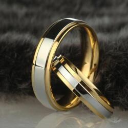 Elegance Johanna prémium minőségű nemesacél gyűrű akár párban is (GYR - 4345633)