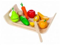 Plan Toys Set cu fructe si legume asortate (PLAN3416)