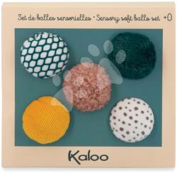 Kaloo Mingi senzoriale pentru dezvoltarea simțurilor bebelușului Kaloo 5 tipuri de mingi moi de la 0 luni (K971605)