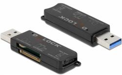 Delock SuperSpeed USB cititor card SD / Micro SD / MS pentru carduri de memorie (91757)