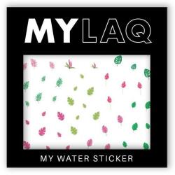 MylaQ Abțibilduri pentru unghii Frunze multicolore - MylaQ My Water Sticker My Colourful Leaf