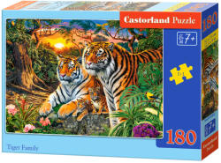 Castorland B-018482 - Tigris család - 180 db-os puzzle