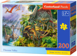 Castorland B-222223 - Dínó völgy - 200 db-os puzzle (B-222223)