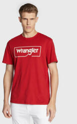 Wrangler Tricou Frame Logo W70JD3X47 112320763 Roșu Regular Fit