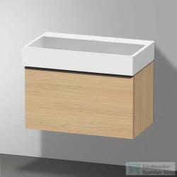 Duravit VERO AIR 80x47 cm-es bútorral aláépíthető mosdó csaplyuk és túlfolyó nélkül, Wondergliss bevonattal, 23508000701 (23508000701)