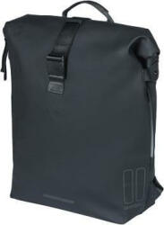 Basil egyoldalas táska és hátizsák, Nordlicht, fényvisszaverő, Hook ON, fekete (BA18079)