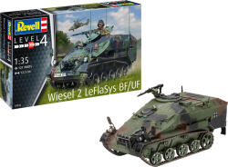 Revell Wiesel 2 LeFlaSys BF/UF 1: 35 makett harcjármű (03336) (03336)