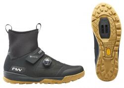 NORTHWAVE Cipő Mtb Kingrock Plus Gtx Téli, Fekete/méz