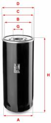 SOFIMA Filtru ulei SOFIMA S 4120 R (S 4120 R) - automobilus