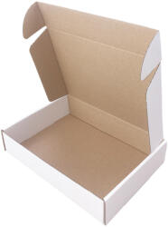 INPAP PLUS s. r. o Csomagküldő doboz, 3 rétegű, 200 x 150 x 45 mm, fehér
