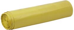 INPAP PLUS Szemeteszsák, 120 L, 110 x 70 cm, sárga, 25 db - csomagolaskiraly - 3 473 Ft