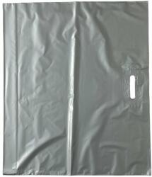 INPAP PLUS s. r. o Műanyag zacskó, 55+11x65 cm, ezüst