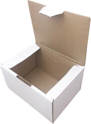 INPAP PLUS s. r. o Csomagküldő doboz, 3 rétegű, 175 x 130 x 100 mm, fehér