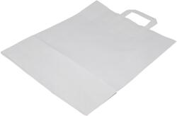 INPAP PLUS s. r. o Papírtáska, 41 x 32 + 12 cm, fehér
