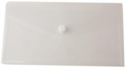 KARTON P+P Műanyag boríték patenttal DL, tiszta