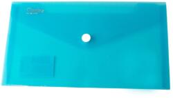 KARTON P+P Műanyag boríték patenttal DL, kék