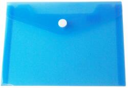 KARTON P+P Műanyag boríték patenttal A6, kék