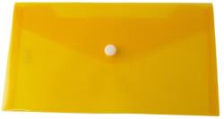 KARTON P+P Műanyag boríték patenttal DL, narancssárga