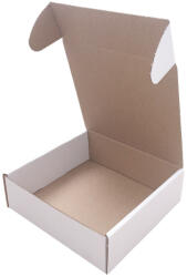 INPAP PLUS s. r. o Csomagküldő doboz, 3 rétegű, 162 x 154 x 52 mm, fehér