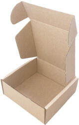 INPAP PLUS s. r. o Csomagküldő doboz, 3 rétegű, 102 x 102 x 42 mm, barna