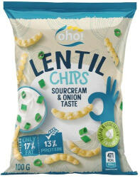 oho! Lencse chips hagymás-tejfölös 100 g