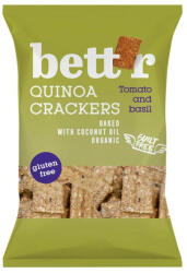 bett'r Bio quinoa kréker paradicsomos és bazsalikomos 100 g