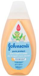 Johnson's Kids Pure Protect 2-in-1 Bath & Wash gel de duș 500 ml pentru copii