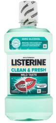 LISTERINE Clean & Fresh Mild Taste Mouthwash apă de gură 500 ml unisex