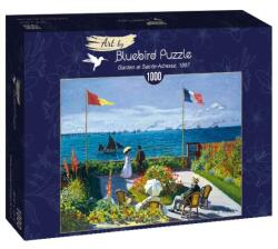 Bluebird Puzzle Art by Puzzle - Claude Monet - Garden at Sainte-Adresse, 1867 1000 db-os (60042)