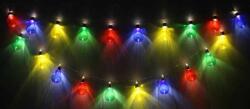 WELL Ghirlanda luminoasa decorativa 20 LED-uri multicolore cu jocuri de lumini cablu transparent, WELL (DECOL-ST/20MC/TT-CTR-WL)