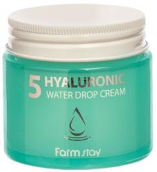 Farm Stay Ingrijire Ten Hyaluronic 5 Water Drop Cream Crema Fata 80 g