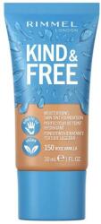 Rimmel Fond de ten - Rimmel Kind and Free Skin Tint Moisturising Foundation 150 - Rose Vanilla