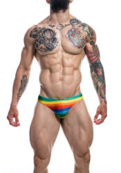 Cut4Men Low Rise Brief Rainbow S