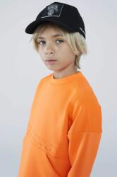 KARL LAGERFELD bluza copii culoarea portocaliu, neted 9BYY-BLB09D_24X