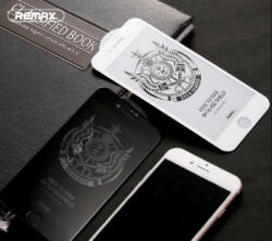 REMAX iPhone 7 Plus / 8 Plus (5, 5") előlapi üvegfólia, 3D, fehér / matt, Remax GL-36 - gsmlive