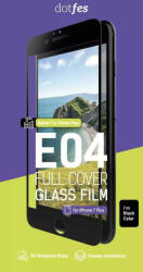 Dotfes E04 iPhone 6 6S Plus (5, 5") fekete 3D előlapi prémium üvegfólia - gsmlive