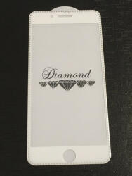 Apple 7 Plus / 8 Plus (5, 5") előlapi üvegfólia, 3D, fehér-ezüst, Diamond - gsmlive